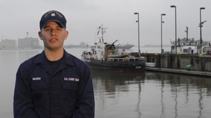 Coast Guard Fireman Jan Maurer