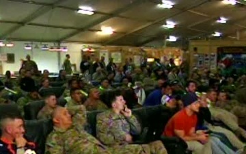 Super Bowl XLVIII Watch Party - reaction shots of the troops-3