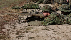 Broll: JGSDF, 1st Marine Division Schools conduct shooting drills
