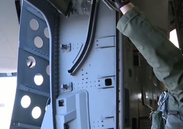 2nd Engineer Brigade Soldiers Conduct Training on 517th AS C-17