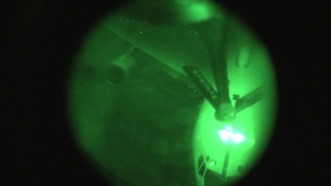 KC-135 Refuels Navy E-6 Mercury 2nd video