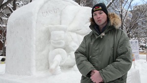 NAF Misawa Participates in the 65th Annual Sapporo Snow Festival