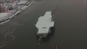 First Super Carrier Headed for Scrap