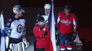 Secretary Kerry Drops the Puck