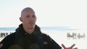 JGSDF Conduct Amphibious Raid Training - Interview