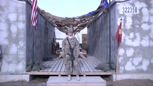 Soldier Sends Minnesota Swarm a Shout Out