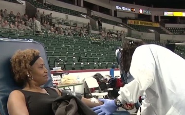 New Jersey National Guard Blood Donation
