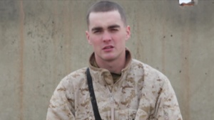 Lance Corporal Johnathon Quinlan Valentine's Day greeting