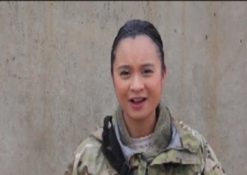 Air Force Staff Sgt. Pauline Noceda Valentine's Day Greeting