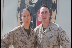 Sergeants Andrew and Frances Johnson Valentine's Day greeting