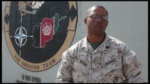 Staff Sergeant Darnel Wilson Valentine's Day greeting