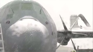 Air Force Report: Winter Wonderland Bagram