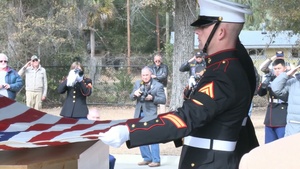 Prime-Cuts/Burial ceremony for retired Medal of Honor recipient U.S. Marine Capt. John J. McGinty III