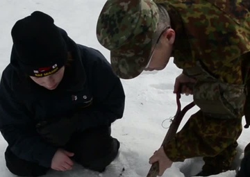 NAF Misawa participates in the 65th Anniversary 2014 Sapporo Snow Festival.