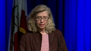 Acting DEPSECDEF Christine Fox Speaks at West 2014