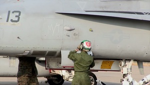 F18s on the Flight Line During Cobra Gold 2014