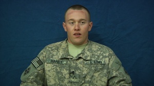 PFC Cody Haney Valentines Day Shoutout