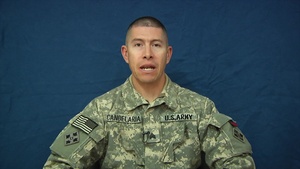SGT Lonny Candelaria Valentines Day Shoutout