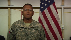 SPC Spenser Greenwood Valentines Day Shoutout