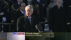 U.S., France Honor Unknown Soldier
