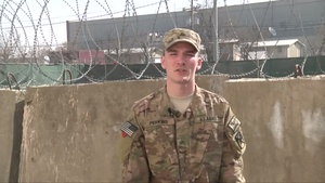 Pvt. DJ Perkins' Message Home
