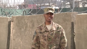 Spc. Lakeah Woods' Message Home