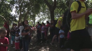 MMA Fighters, Service Members Conduct Chapel Hike