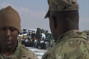 First Team Commander Visits Bagram Airfield