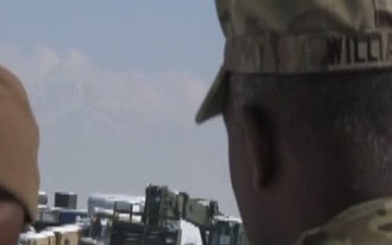 First Team Commander Visits Bagram Airfield