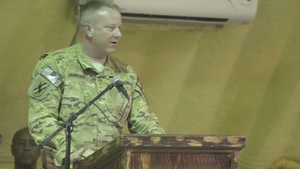 Afghanistan Uniformed Police Ceremony