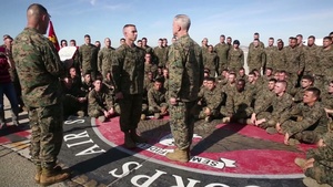 CMC Visits Yuma, Promotes MALS-13 Marine