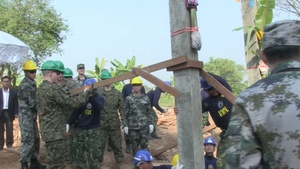 Wattatakian School Pillar Raising Ceremony