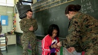 Marines Teach English