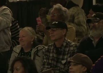 Military Personnel Attend Rising Star Challenge Practice