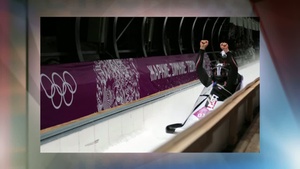Former Soldier Medals in Sochi Bobsled Event