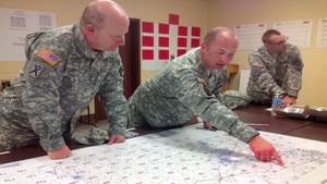Guardsmen Clean Up After Winter Storm