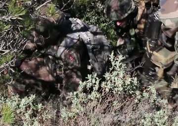 B-ROLL of U.S. and French Marines During a Bilateral Training Engagement