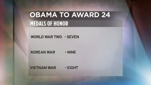 Obama to Present 24 with Medal of Honor