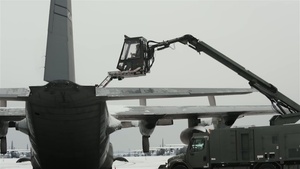 Air Force Report: Deicing an Aircraft
