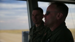 First Aircraft Landing on New Auxiliary Field in Yuma