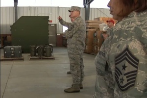 Chief Master Sergeant of the Air Force Visits the 193rd Special Operations Wing