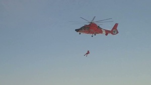 BRoll: Coast Guard crews train in sub-freezing, near whiteout conditions