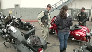 National Guardsman Rides to Support Service Members