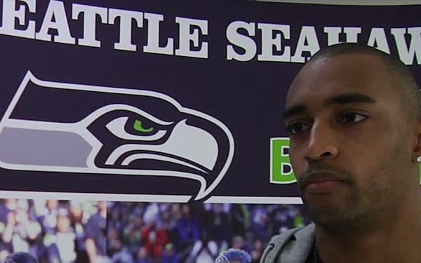 Seattle Seahawks visit JBLM