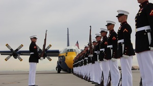 Silent Drill Platoon & Blue Angels "Fat Albert"