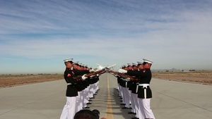 Silent Drill Platoon & Blue Angels "Fat Albert"