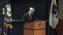 Secretary of the Navy (SECNAV) Ray Mabus at The U.S. Naval War College