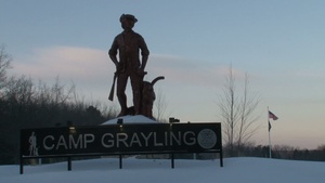 Michigan National Guard conducts cold weather sling load and howitzer live fire exercise