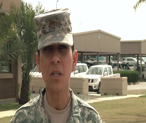 A Special 'Thank You' from the 143d ESC G6 Section