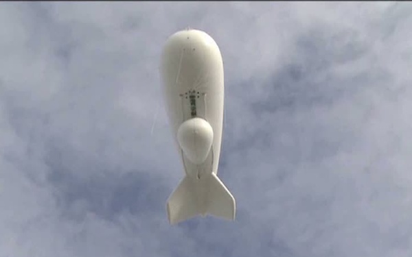 Flight crew launching and recovering JLENS at Utah test range